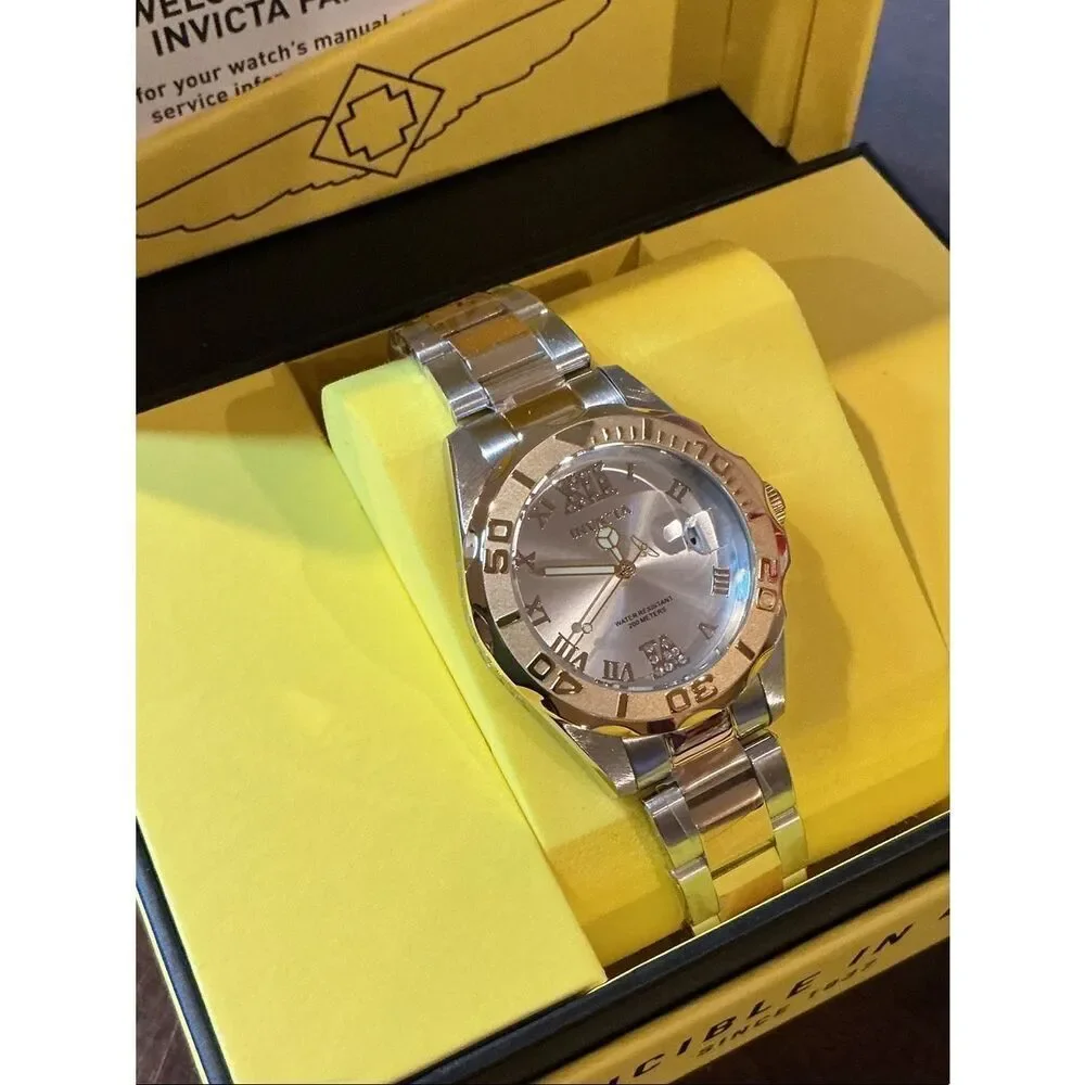 Invicta Pro Diver Brinevale Women’s Watch, Two-Tone Silver and Gold Watch 38 mm